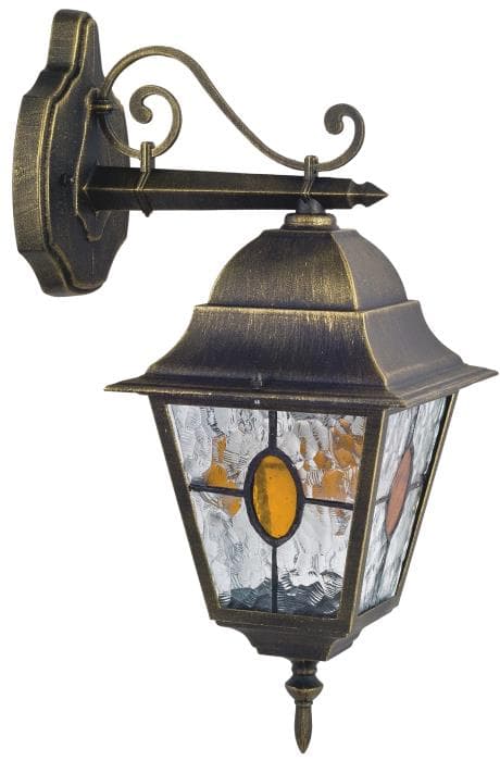 Favourite Zagreb Черный/Прозрачный Светильник уличный 1*E27*100W, IP44 1805-1W