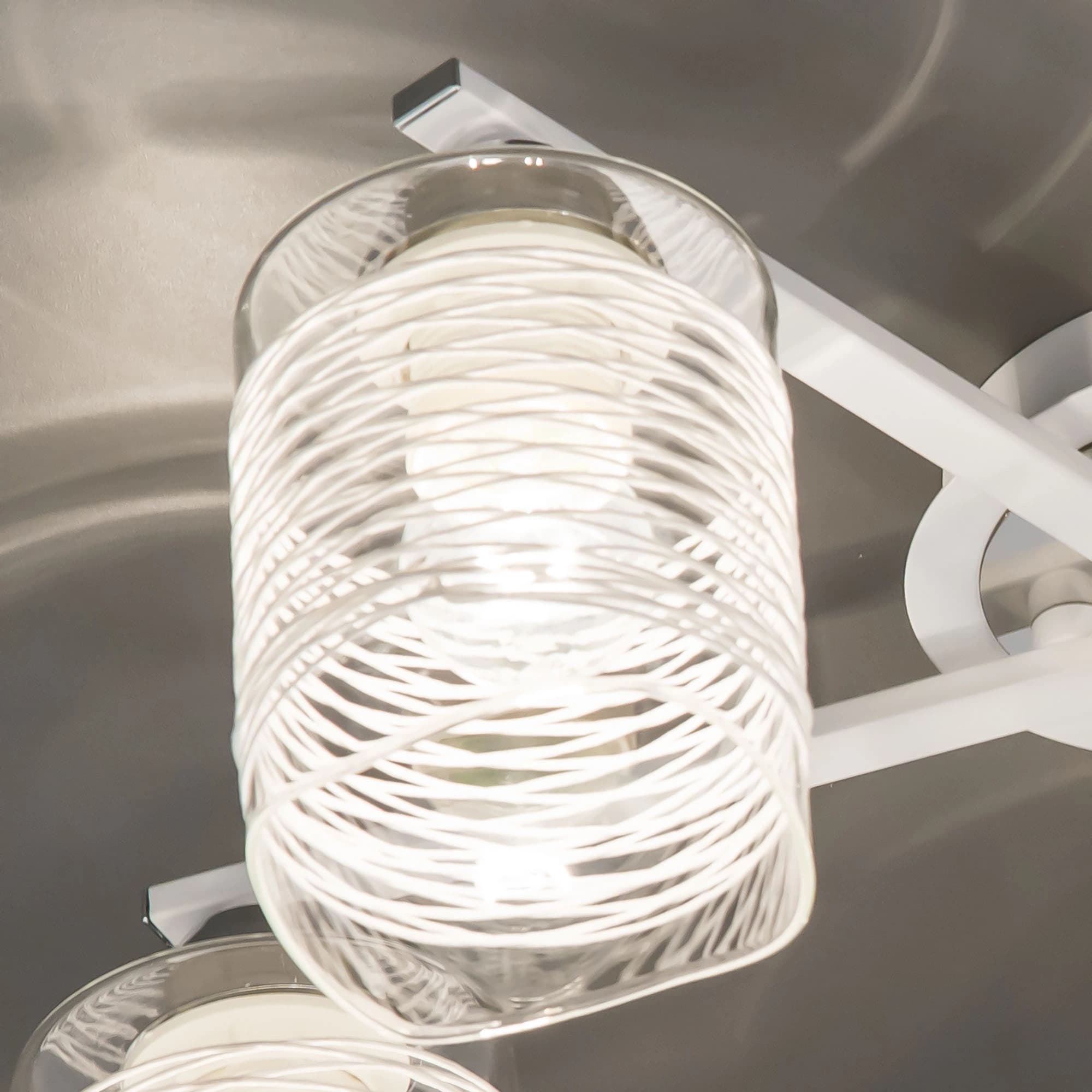 Citilux CL146157 Лора Бел.+Хром Светильник потолочный — миниатюра 4