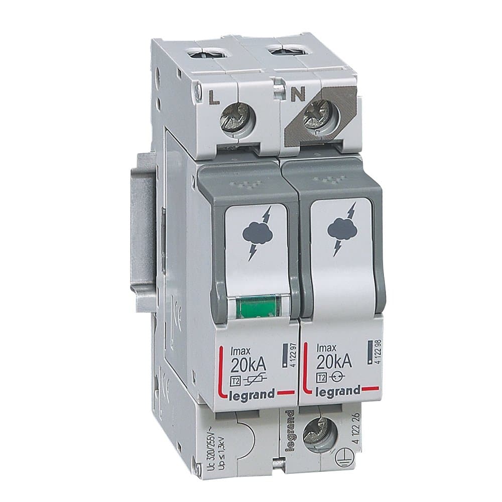Legrand УЗИП T2 20KA 1P+N 412226