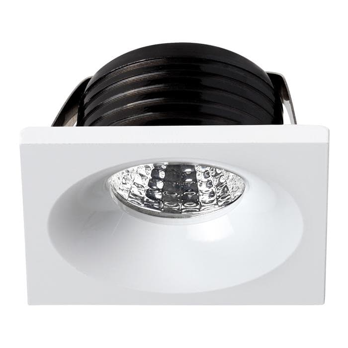Novotech 357701 NT18 090 белый Встраиваемый светильник IP20 LED 3000K 3W 160-265V DOT
