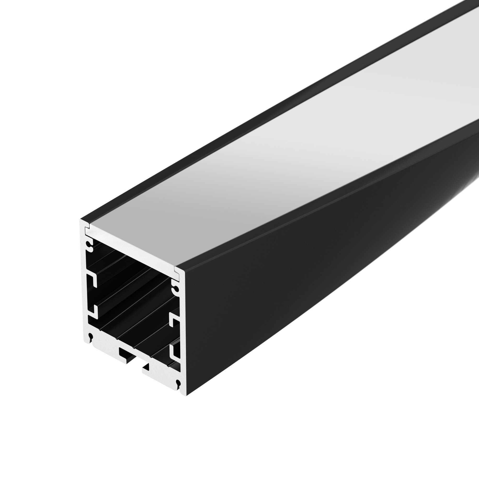 Arlight Профиль SL-ARC-3535-TWIST90R-400 BLACK (Алюминий) 032682 — миниатюра 1