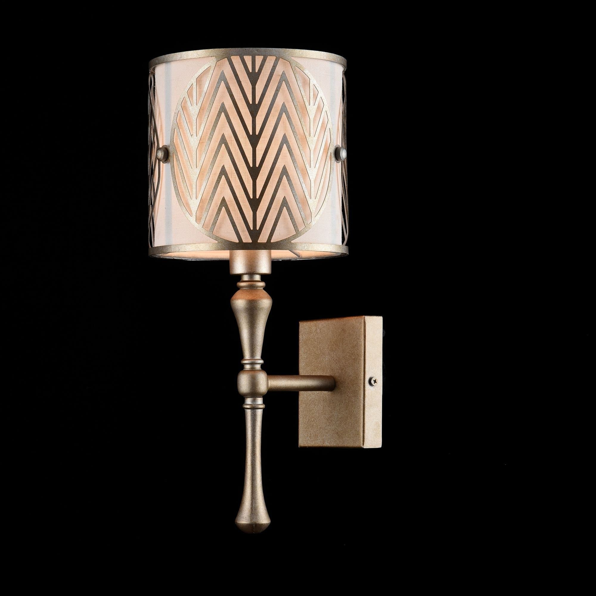 Maytoni House Leaf Золото Антик Бра 1xE14 40W H425-WL-01-G — миниатюра 5