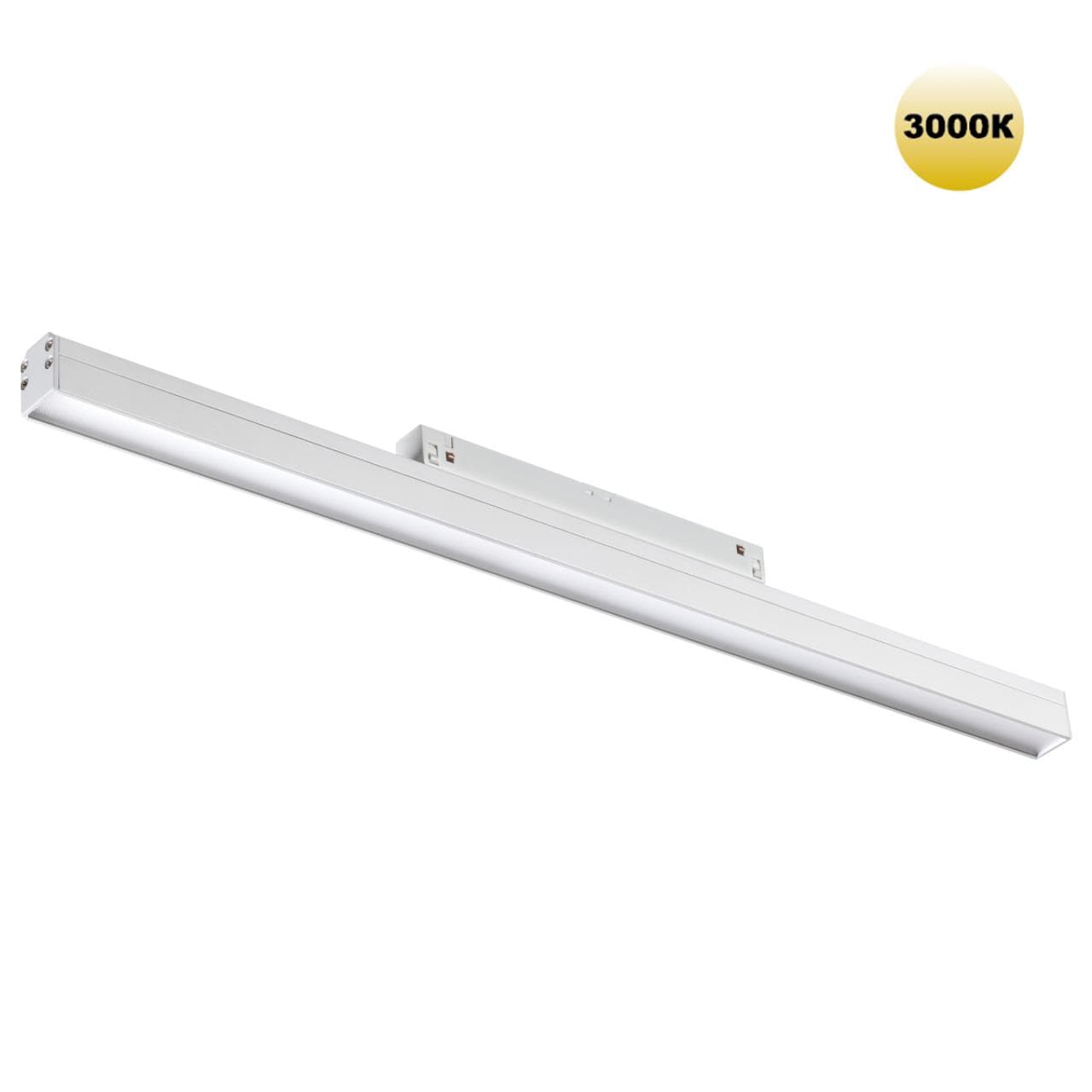 Novotech 359200 SHINO NT23 000 белый Трековый светильник для низков. шинопровода IP20 LED 3000К 24W 48V 1800Лм FLUM