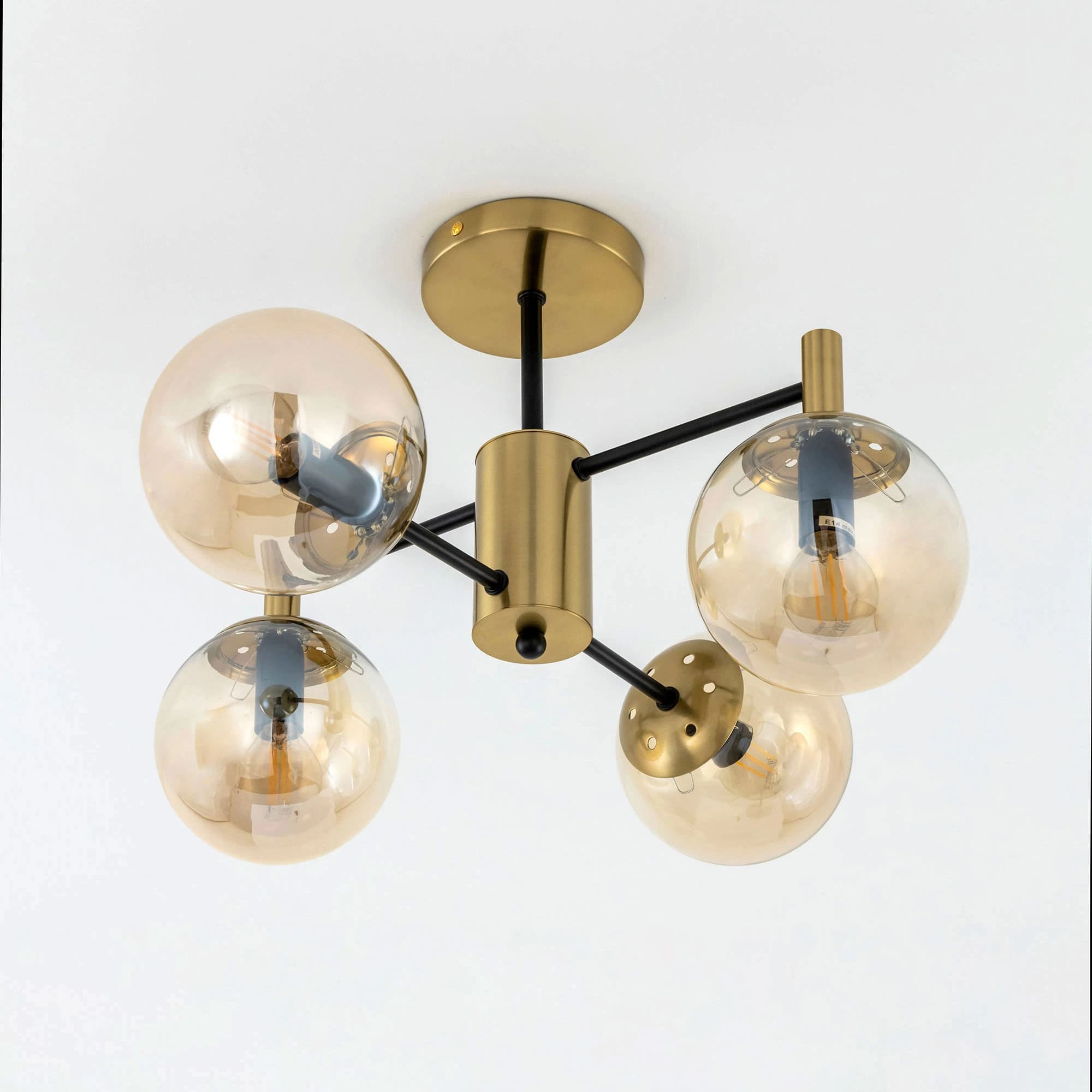 Citilux CL143143 Шарлиз Бронза Люстра — миниатюра 2