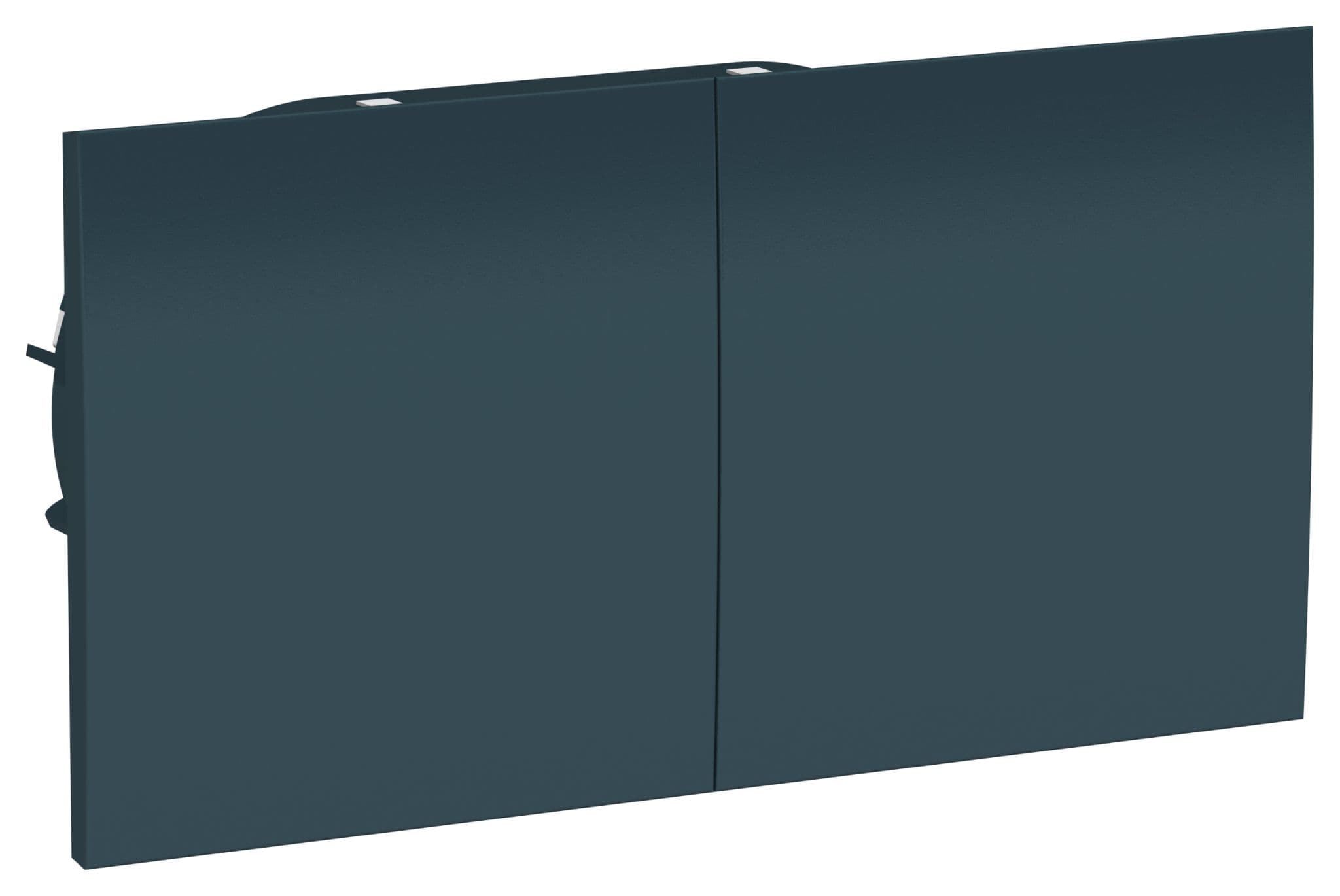 Systeme Electric AtlasDesign Изумруд Розетка с/з двойная, со шторками, с крышкой, 16А, в сборе — миниатюра 2