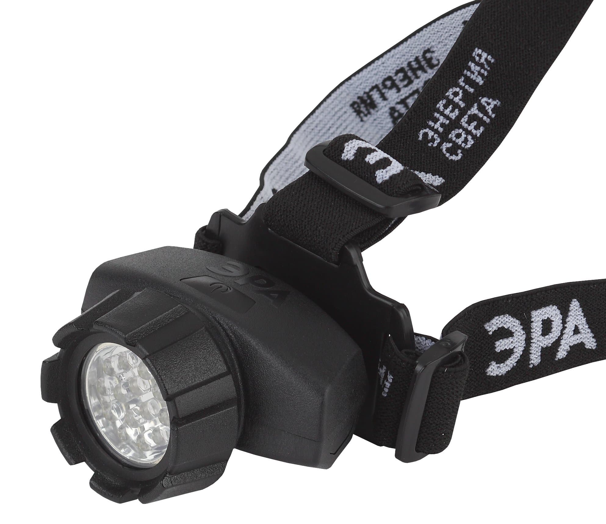 ЭРА GB-603 Фонарь налобный [14xLED, 3xAAA, 4 реж., черный, бл]