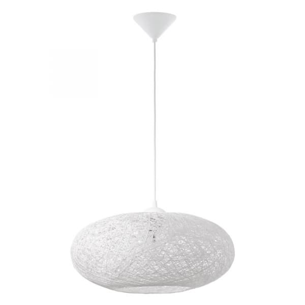 Eglo Подвес CAMPILO, 1х60W (E27), Ø450, нити/белый 93373
