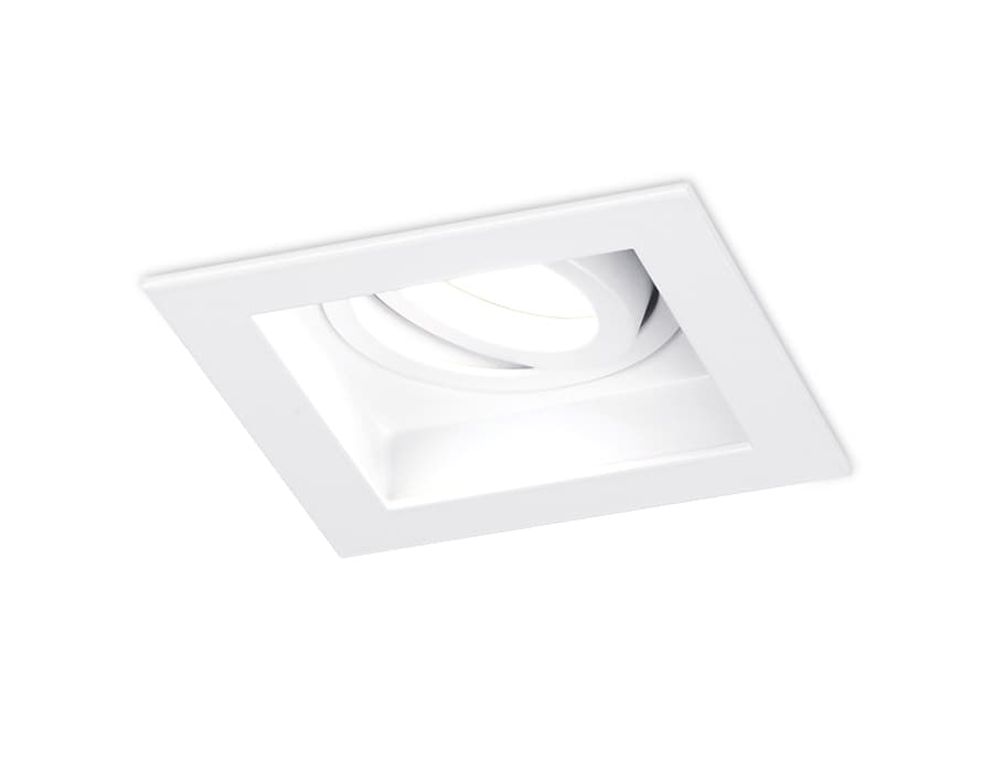 Ambrella Встраиваемый поворотный точечный светильник TN180 WH Белый GU5.3 100*100*40