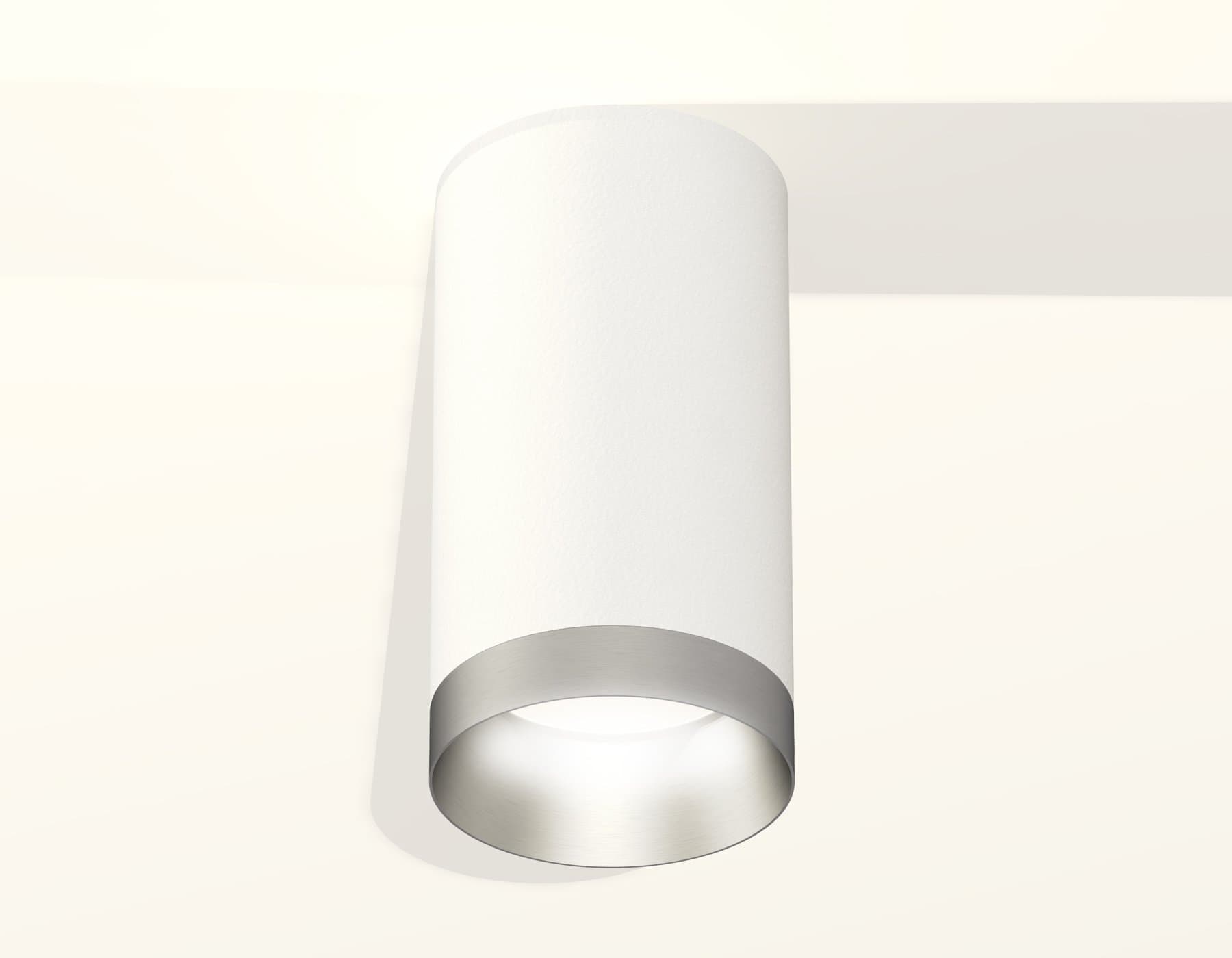 Ambrella Комплект накладного светильника XS6322023 SWH/MCH белый песок/хром матовый MR16 GU5.3 (C6322, N6133) — миниатюра 3