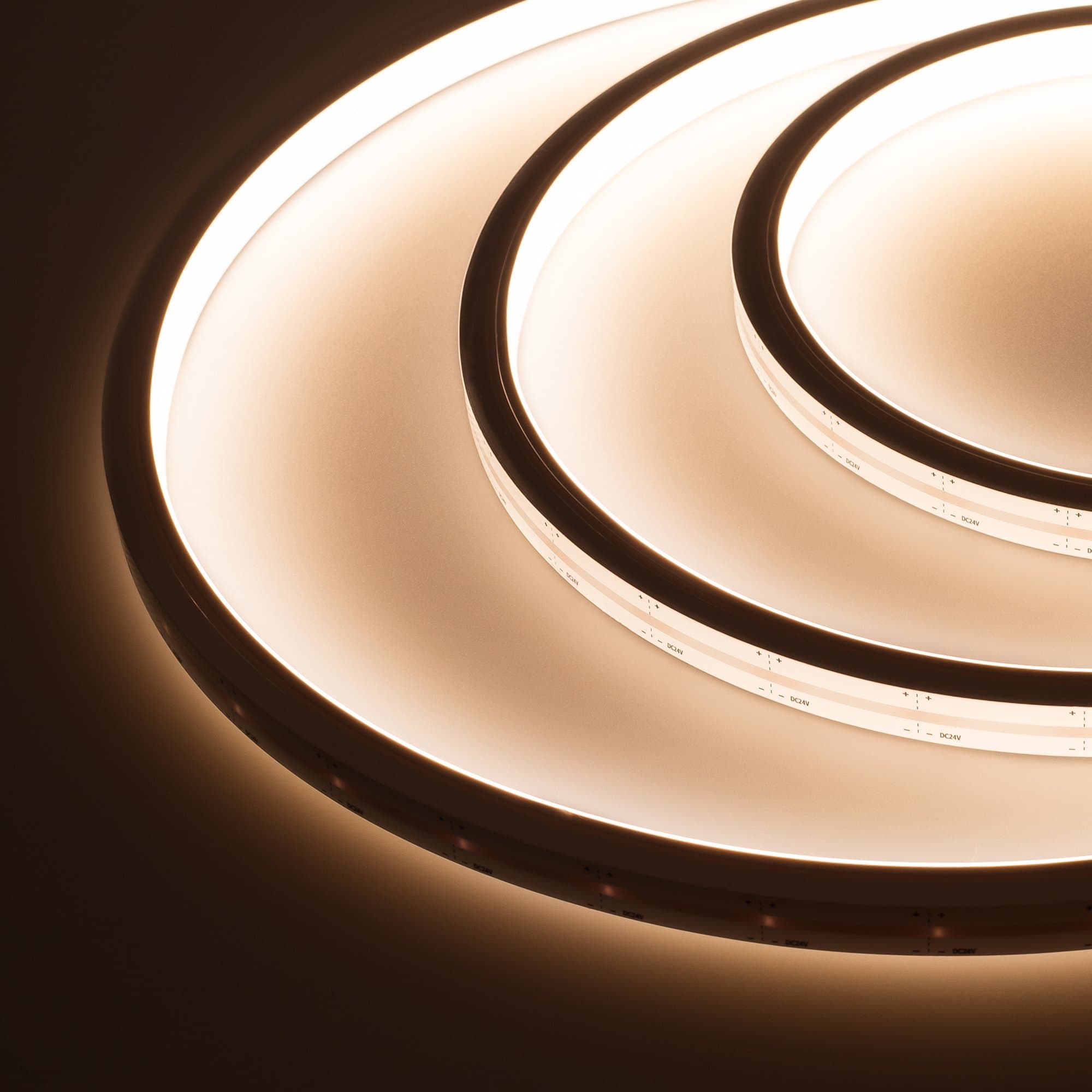 Arlight Лента герметичная MOONLIGHT-TOP-M252-13x12mm 24V White-MIX (12 W/m, IP67, 2216, 5m, Wire x1) (12 Вт/м, IP67) 038605 — миниатюра 3