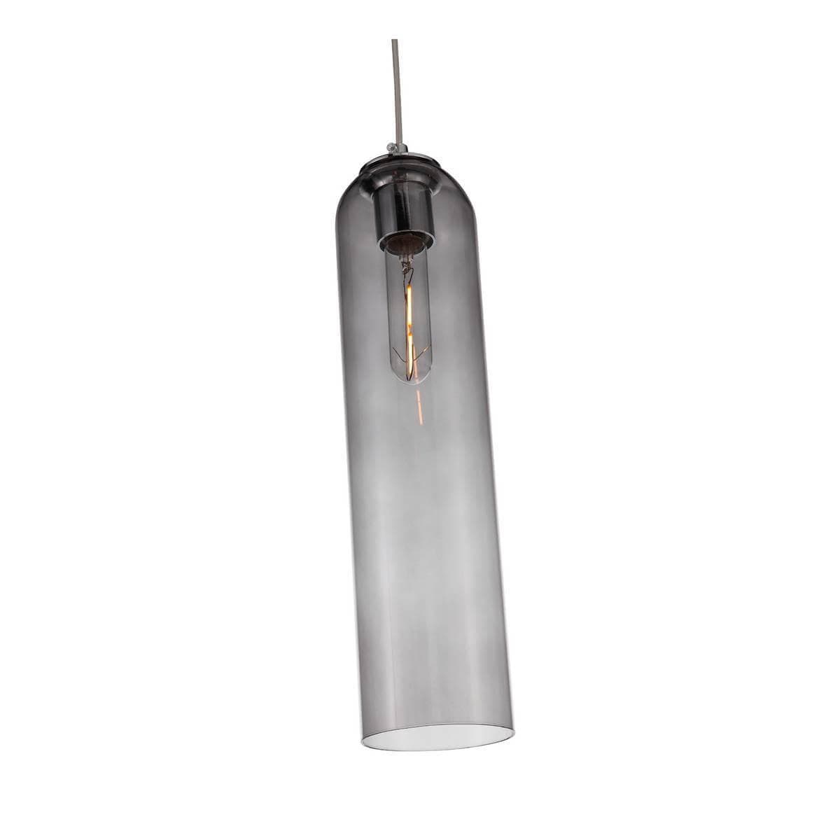 ST Luce SL1145.143.01 Светильник подвесной Хром/Дымчатый E27 1*60W — миниатюра 2