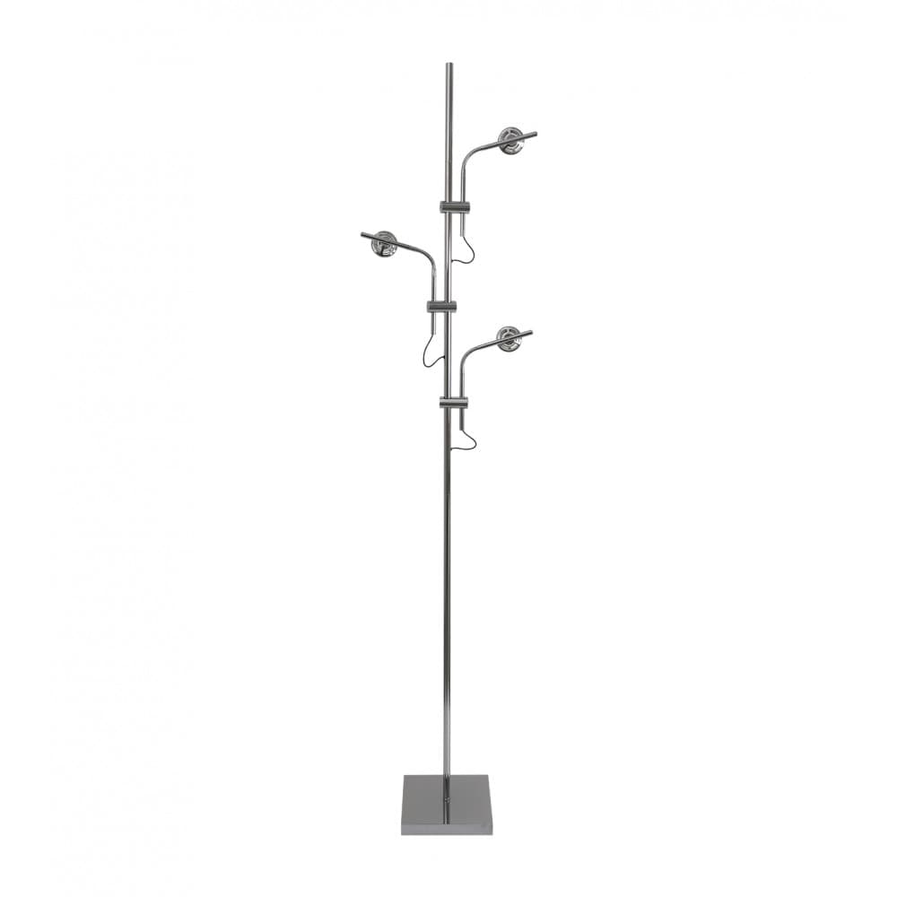 Kink Light 08416-3,02 Торшер Алми хром d40 h145 Led 3*3W (4000K)