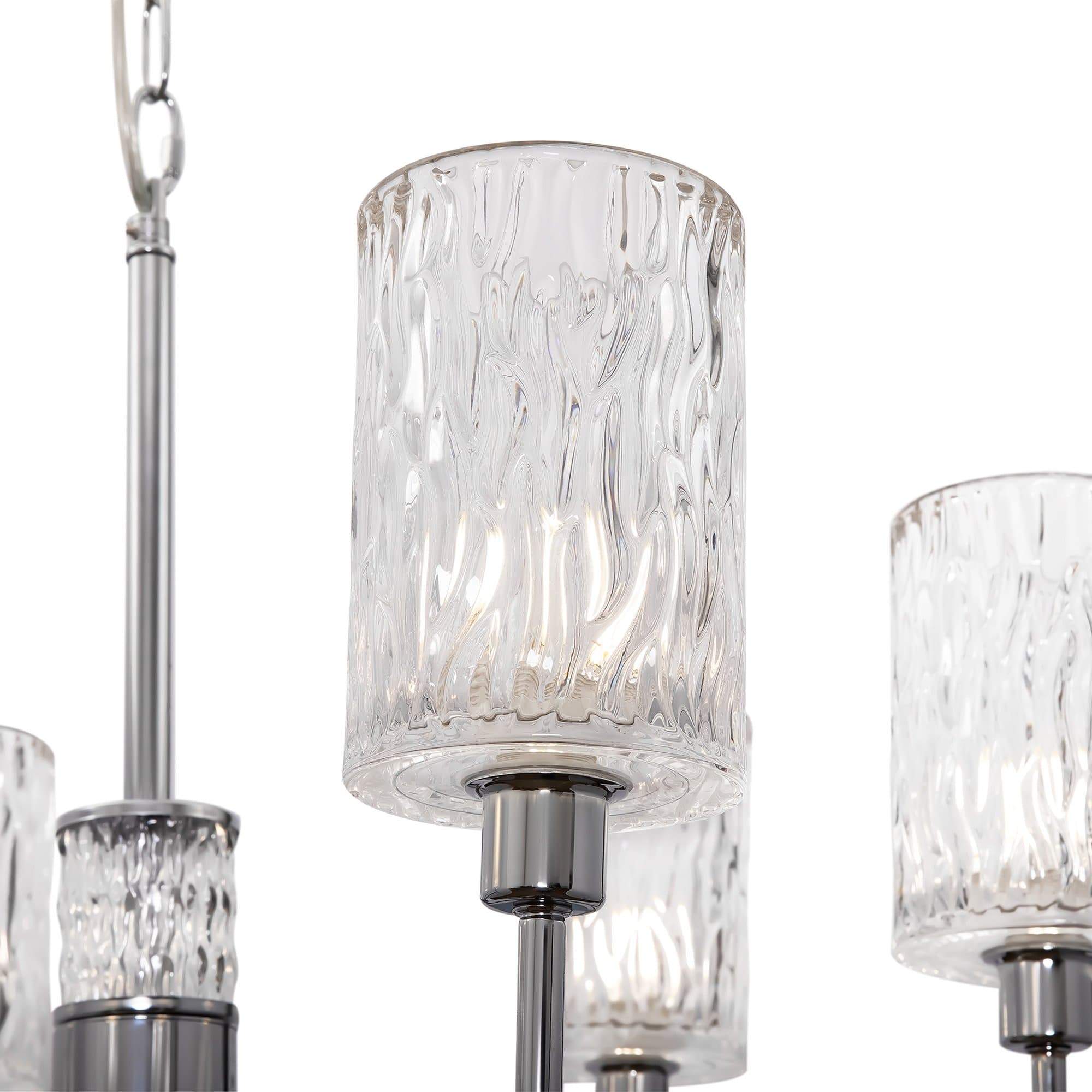 Freya Crystal Elsa Хром Люстра FR5133PL-06CH — миниатюра 6