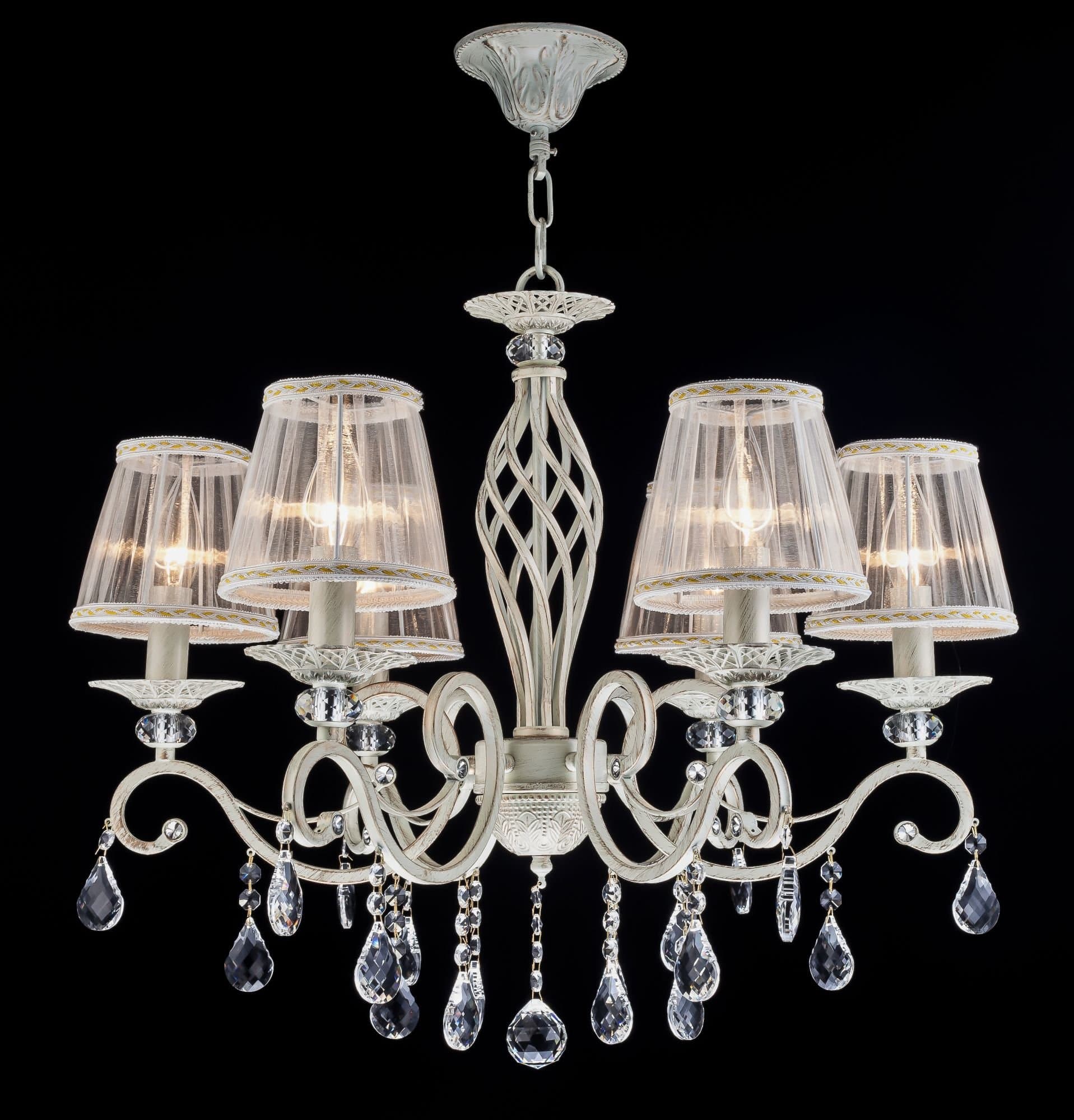 Maytoni Elegant Grace Белый с Золотом Люстра 6xE14 40W ARM247-06-G — миниатюра 2