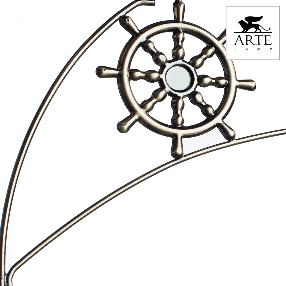 Arte Lamp Sailor Бронза/Прозрачная Люстра 60W E27 A4524PL-3AB — миниатюра 3
