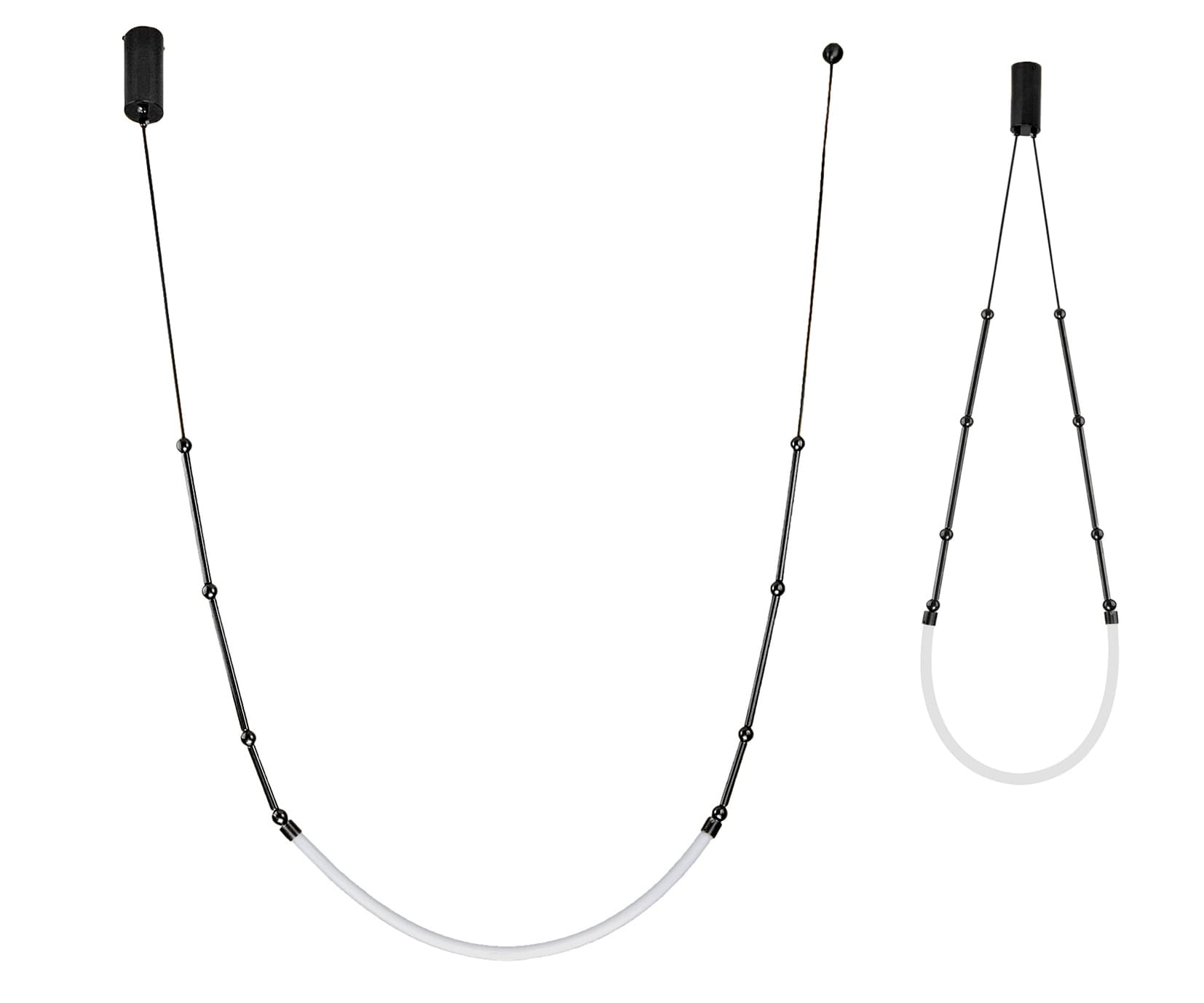 Kink Light 08060-1A,19 Подвес Бофорт черный w30 h150 Led 17W (4000К) 2 вида крепления