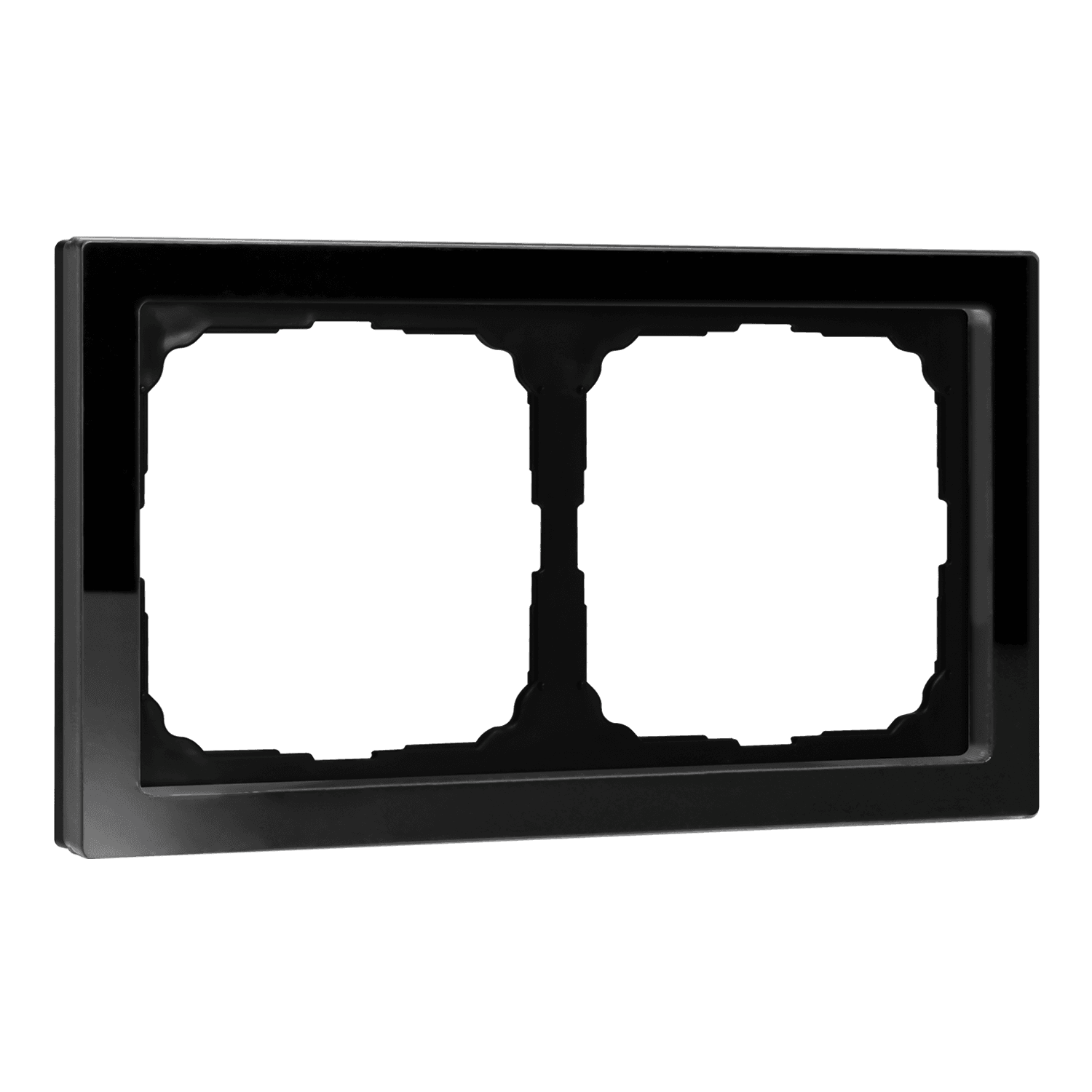 Systeme Electric ArtGallery Pure Матовое органическое стекло Черный Рамка 2-ая — миниатюра 7