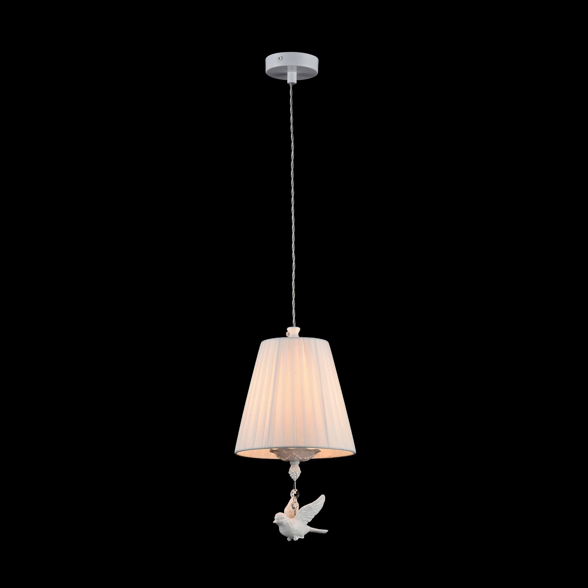 Maytoni Elegant Passarinho Жемчужный белый Подвес 1xE14 40W ARM001-22-W — миниатюра 2