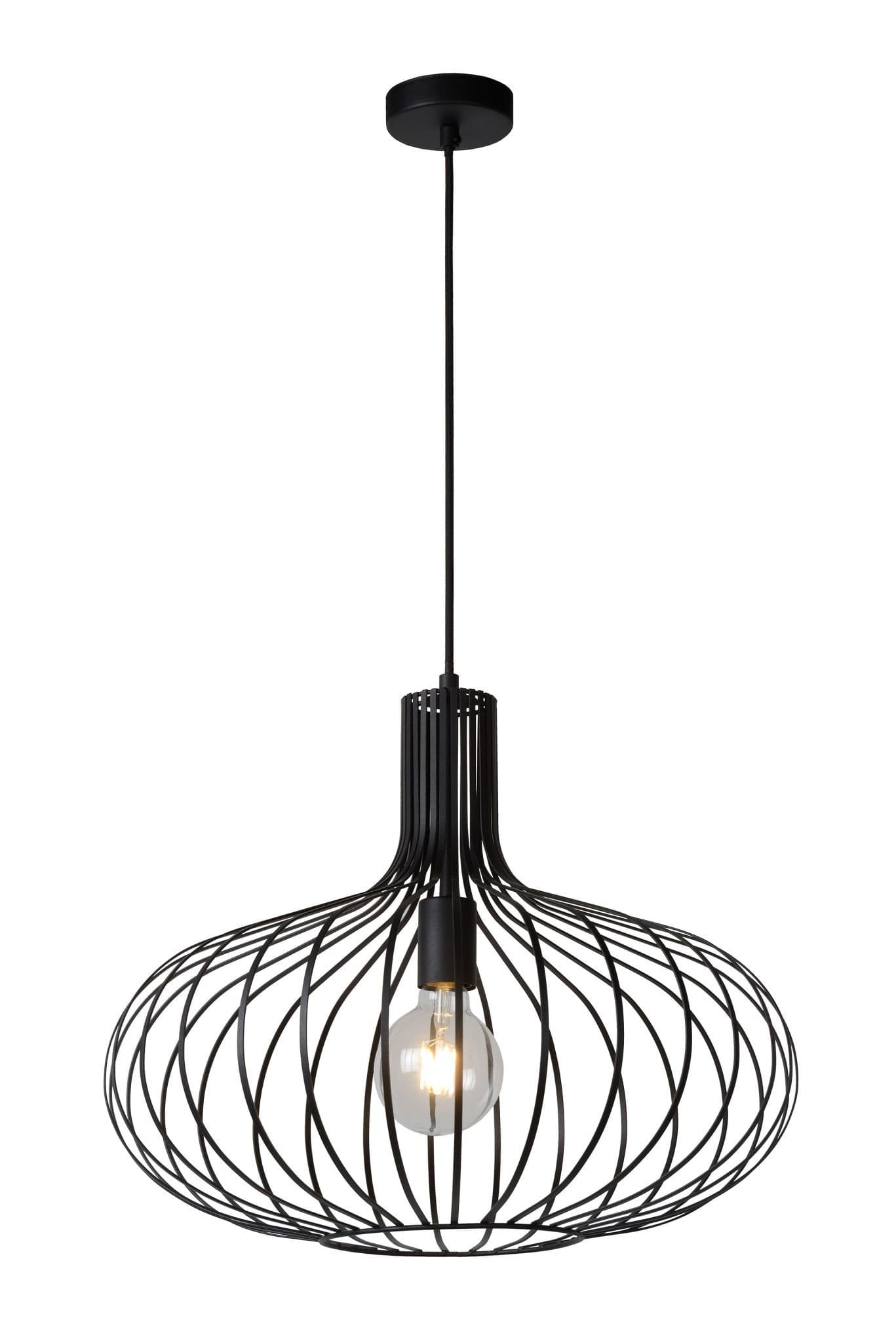 Lucide MANUELA Черный Подвесной светильник 78374/50/30 — миниатюра 2