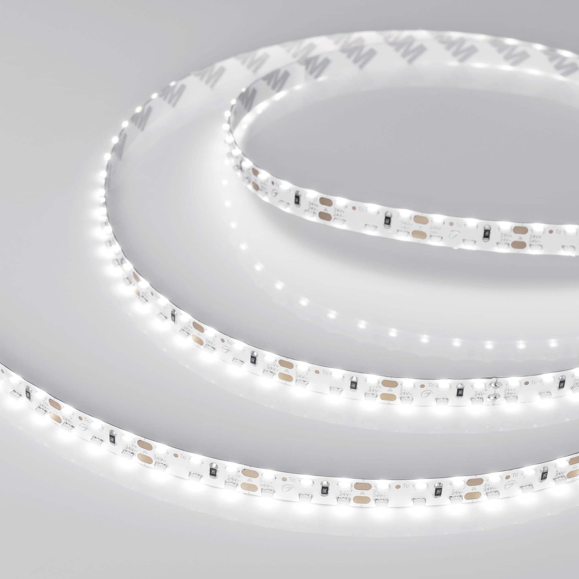 Arlight Светодиодная лента RS 2-5000 24V Day5000 2x2 8mm (3014, 240 LED/m, LUX) (14.4 Вт/м, IP20) 024464 — миниатюра 2