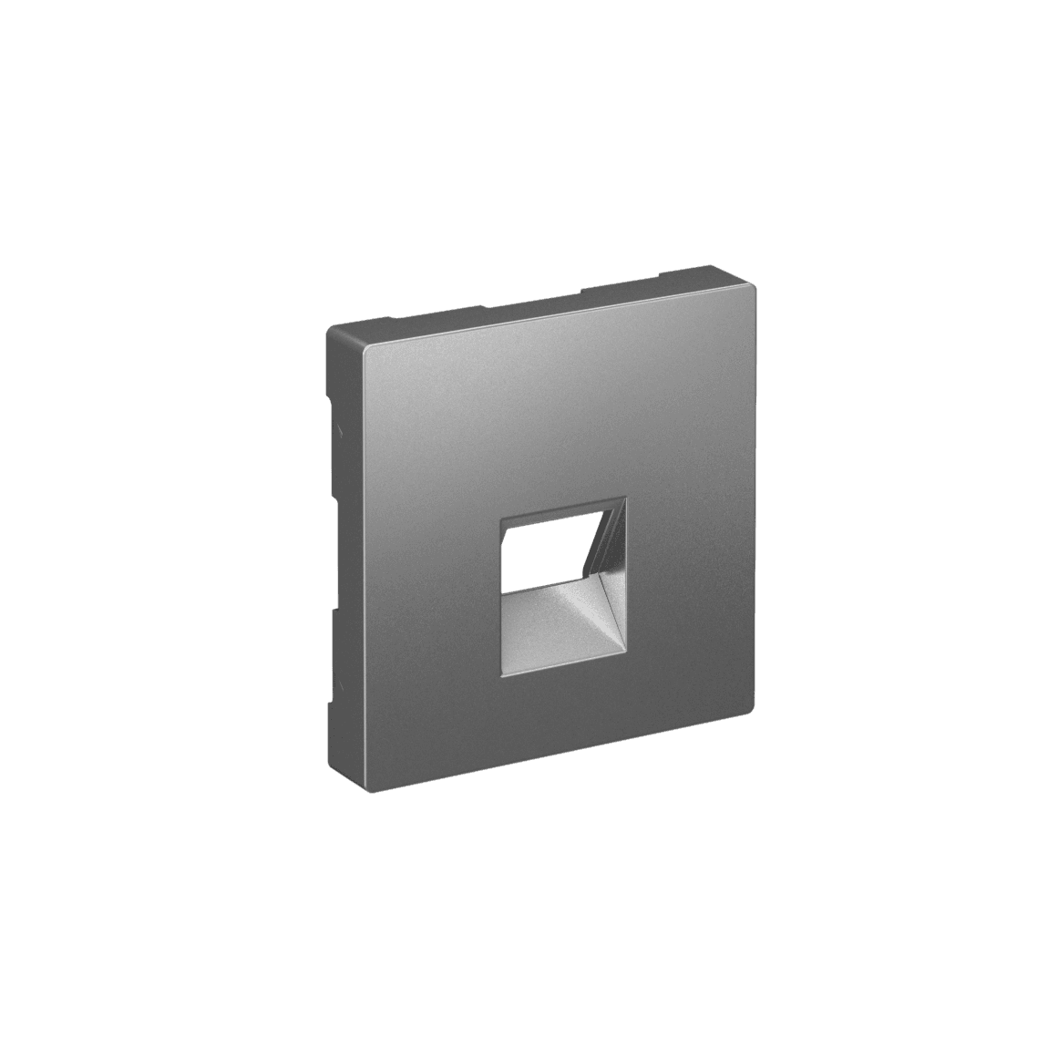 Systeme Electric AtlasDesign Сталь Накладка для информационных функций типа Keystone — миниатюра 1