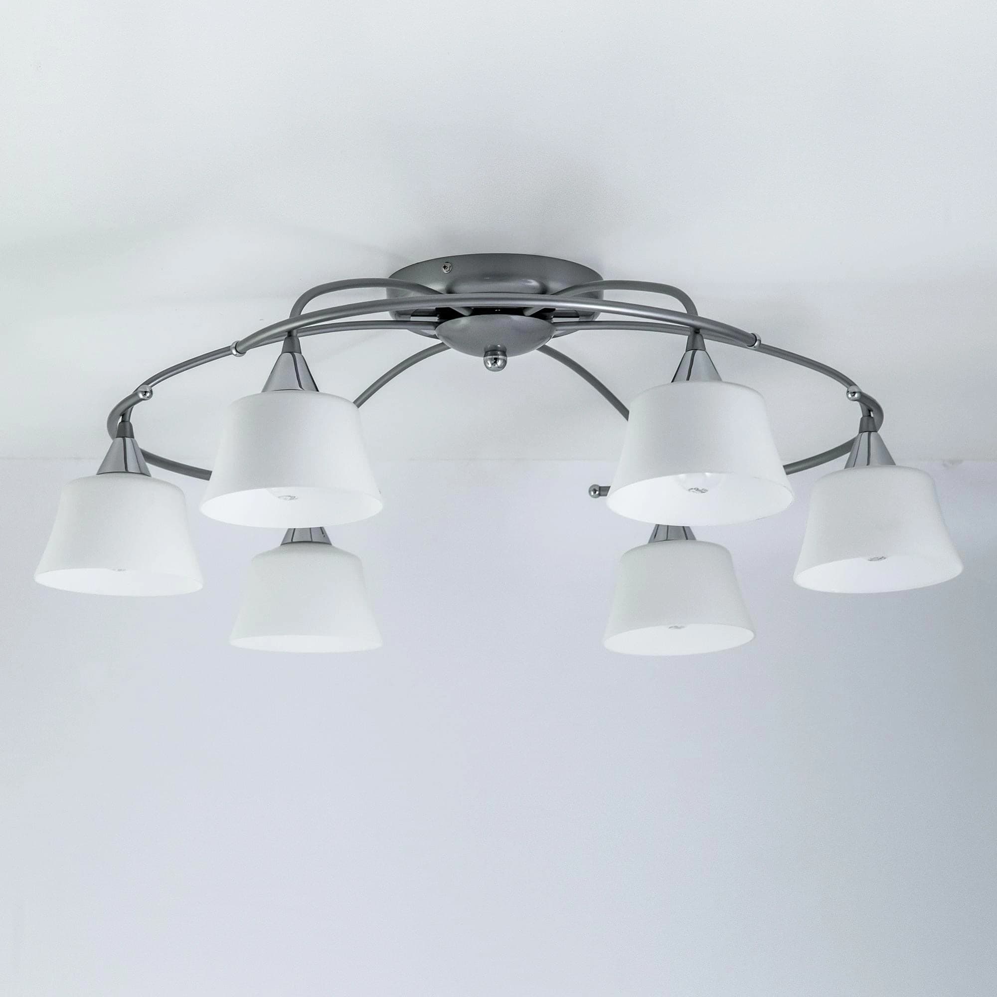 Citilux CL110161 Стелла Хром+Серебр.Металлик Светильник Люстра — миниатюра 6