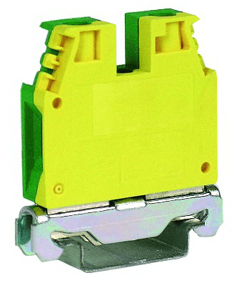 DKC TEC.10/O, зажим для заземления желт.зелен 10 кв.мм ZTO510-RET