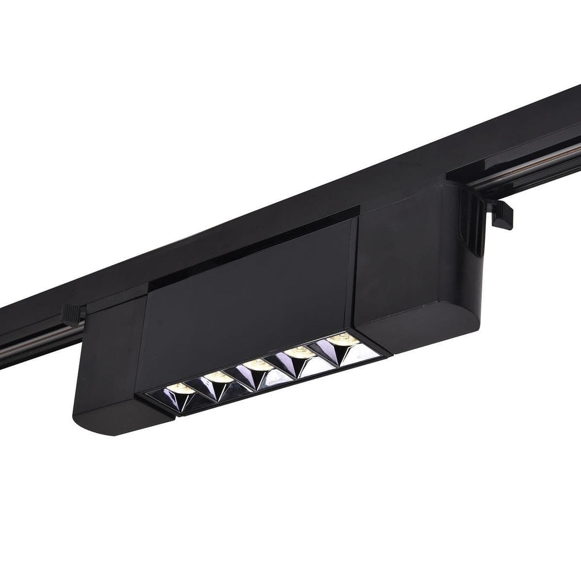 Ambrella Трековый однофазный светодиодный светильник GL6688 BK черный LED 6W 4200K 24° — миниатюра 1