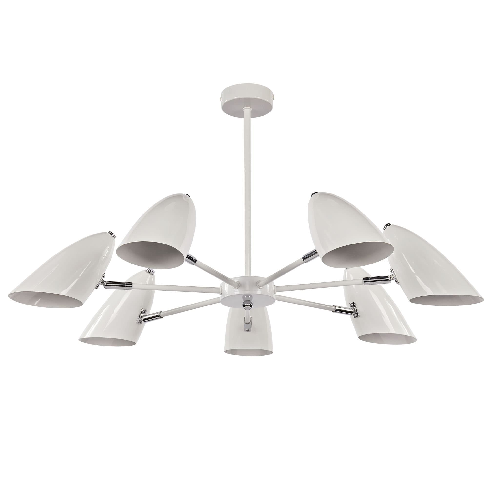 Freya Modern Aida Белый Люстра E14 40W FR5852-CL-07-W — миниатюра 7