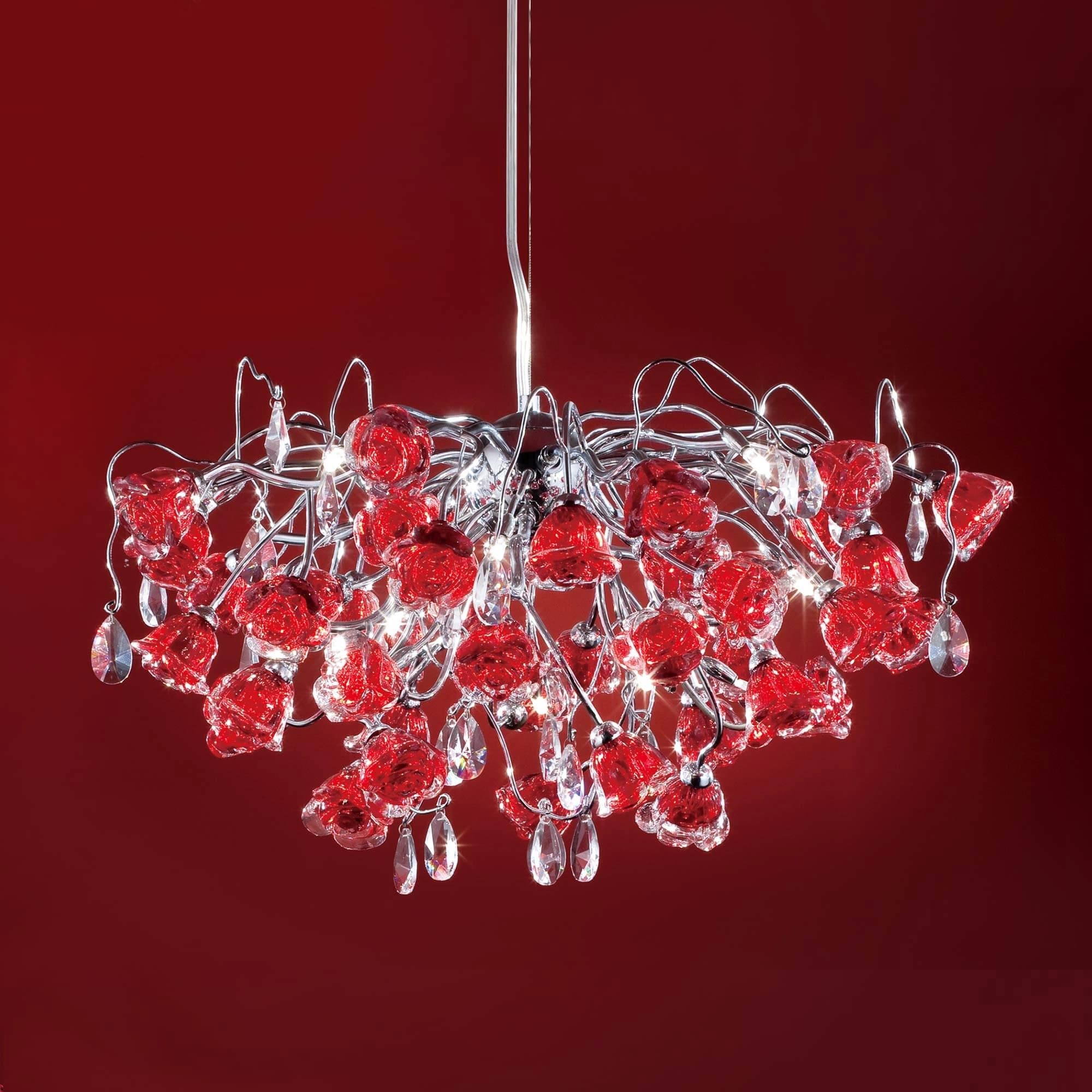 Citilux EL325P15.2 Rosa Rosso Люстра