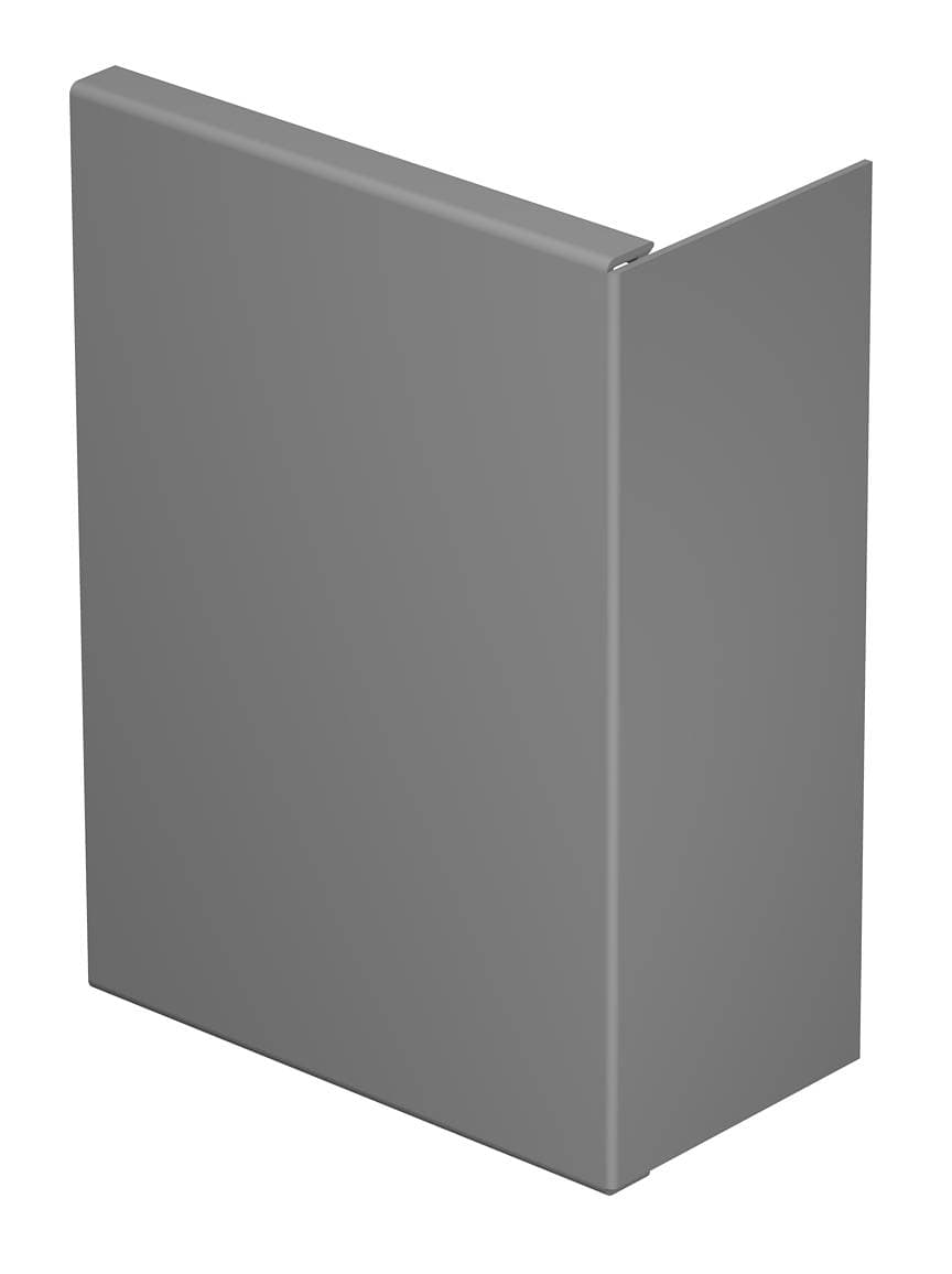 OBO Bettermann Заглушка торцевая кабель-канала WDK 80x210 мм, ПВХ, серый RAL7030 6024874 — миниатюра 1