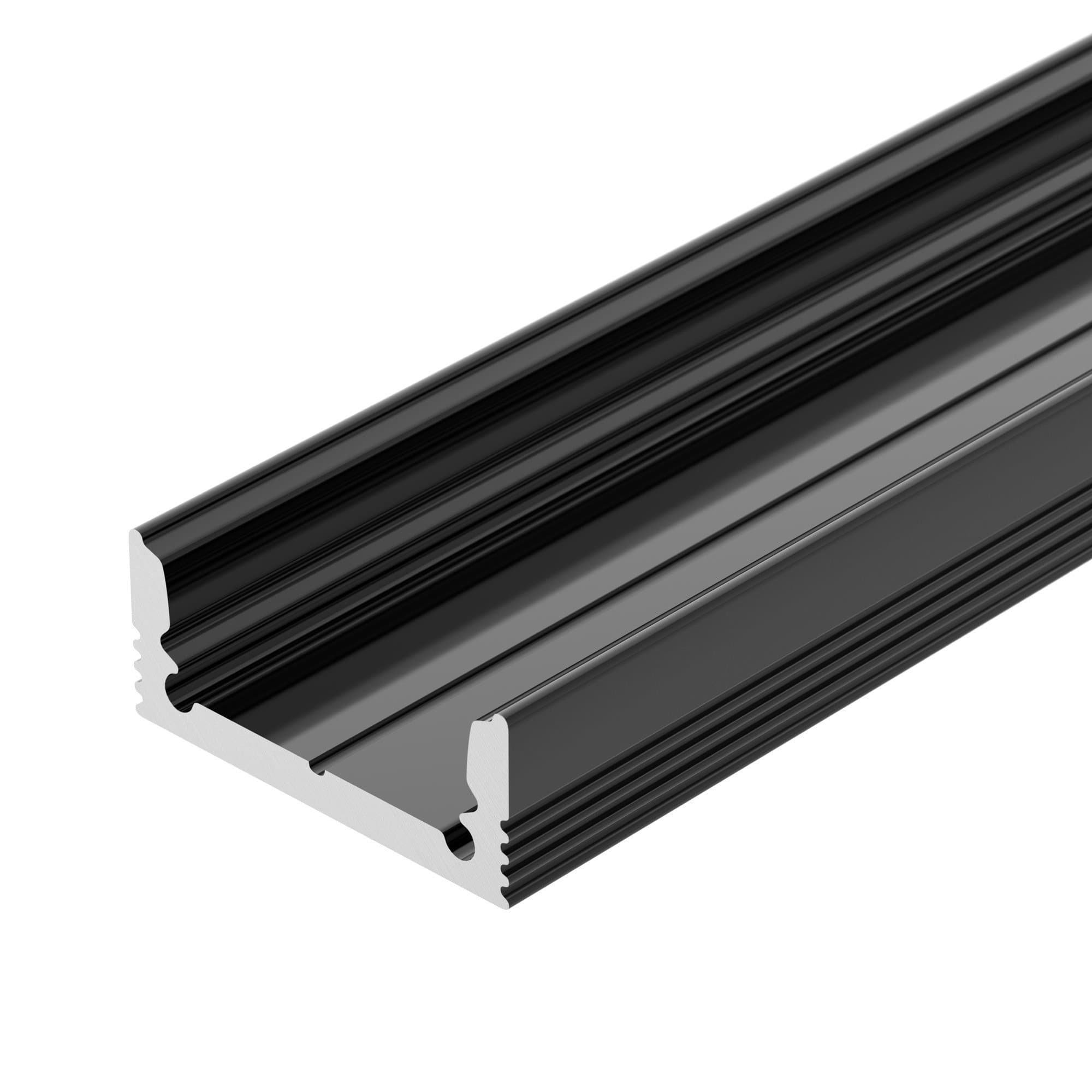 Arlight Профиль SL-SLIM-H7-2000 BLACK (Алюминий) 037110 — миниатюра 3