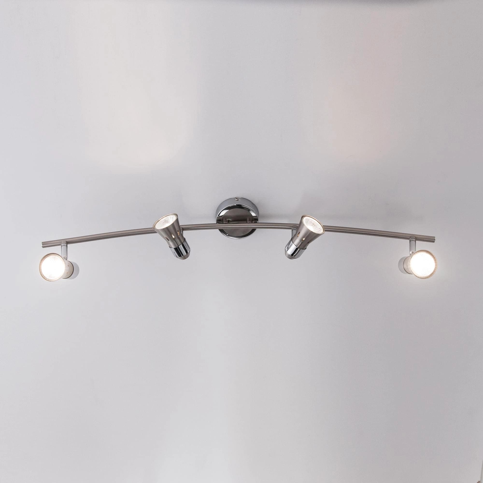 Citilux CL503541 Техно Хром+Хром Мат. Светильник Наст.-Потол — миниатюра 2