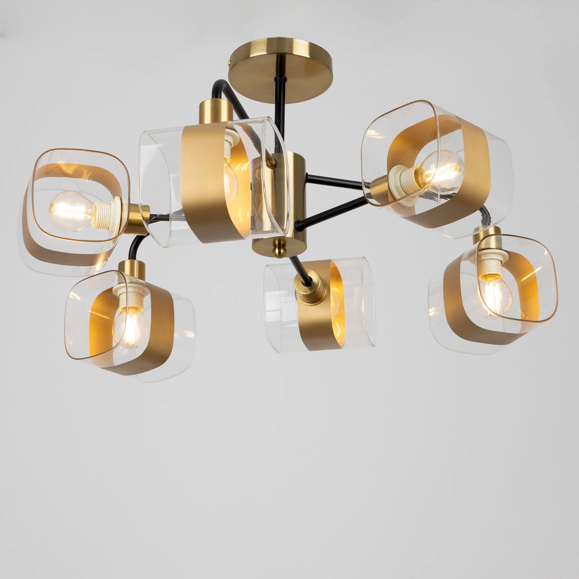 Citilux CL140161 Бертон Бронза+Черный Люстра — миниатюра 3