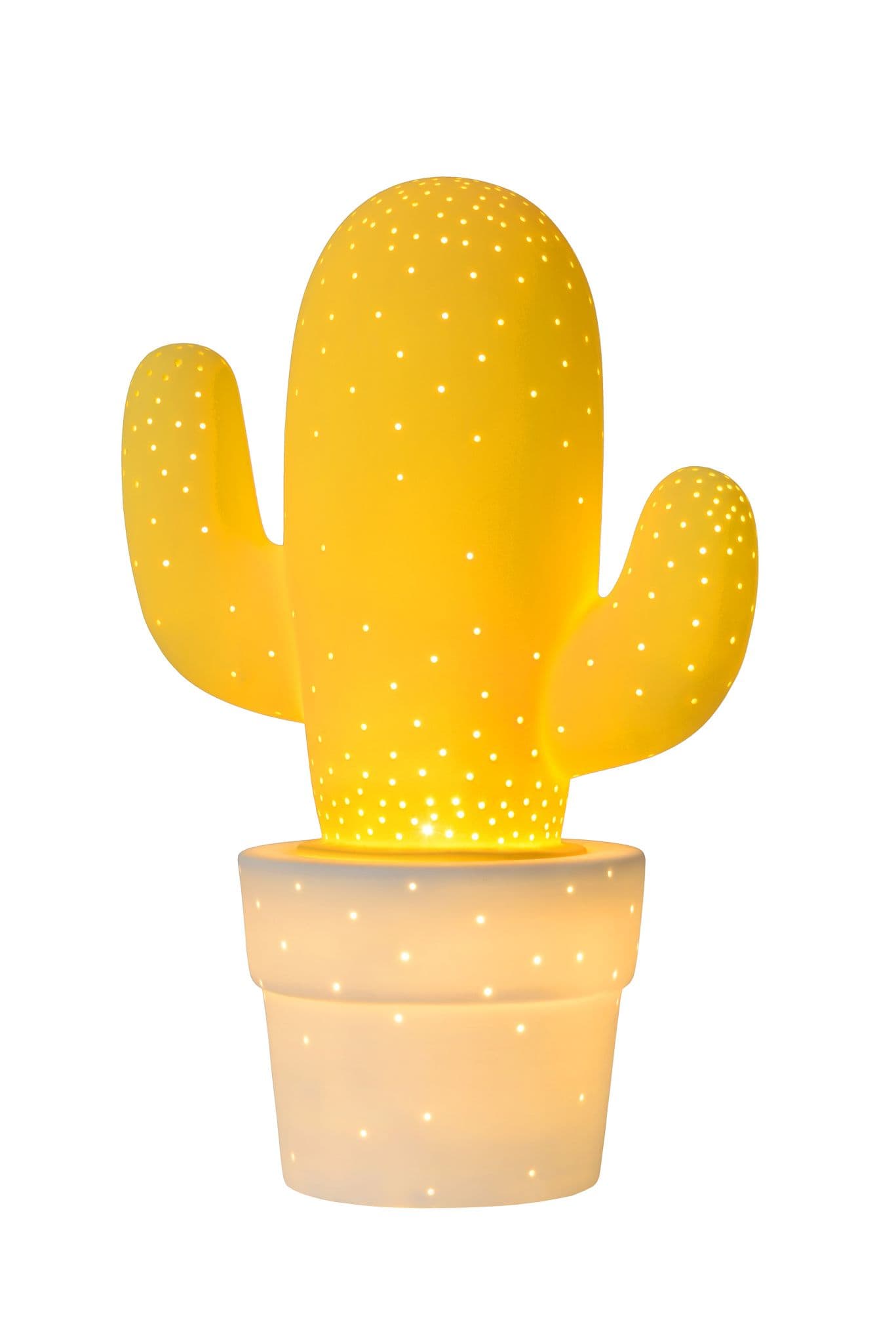 Lucide CACTUS Желтый Настольная лампа 13513/01/34 — миниатюра 2