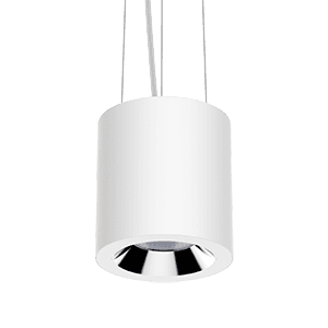 Varton Светодиодный светильник DL-02 Tube подвесной 150х160 мм 32 Вт 3000 K 35° RAL9010 белый матовый диммируемый по протоколу DALI V1-R0-00113-30D01-2003230