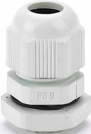 Dekraft Кабельный ввод типа PG 9 диаметр кабеля 4-9мм IP54 КВ-101 (1уп=20шт)