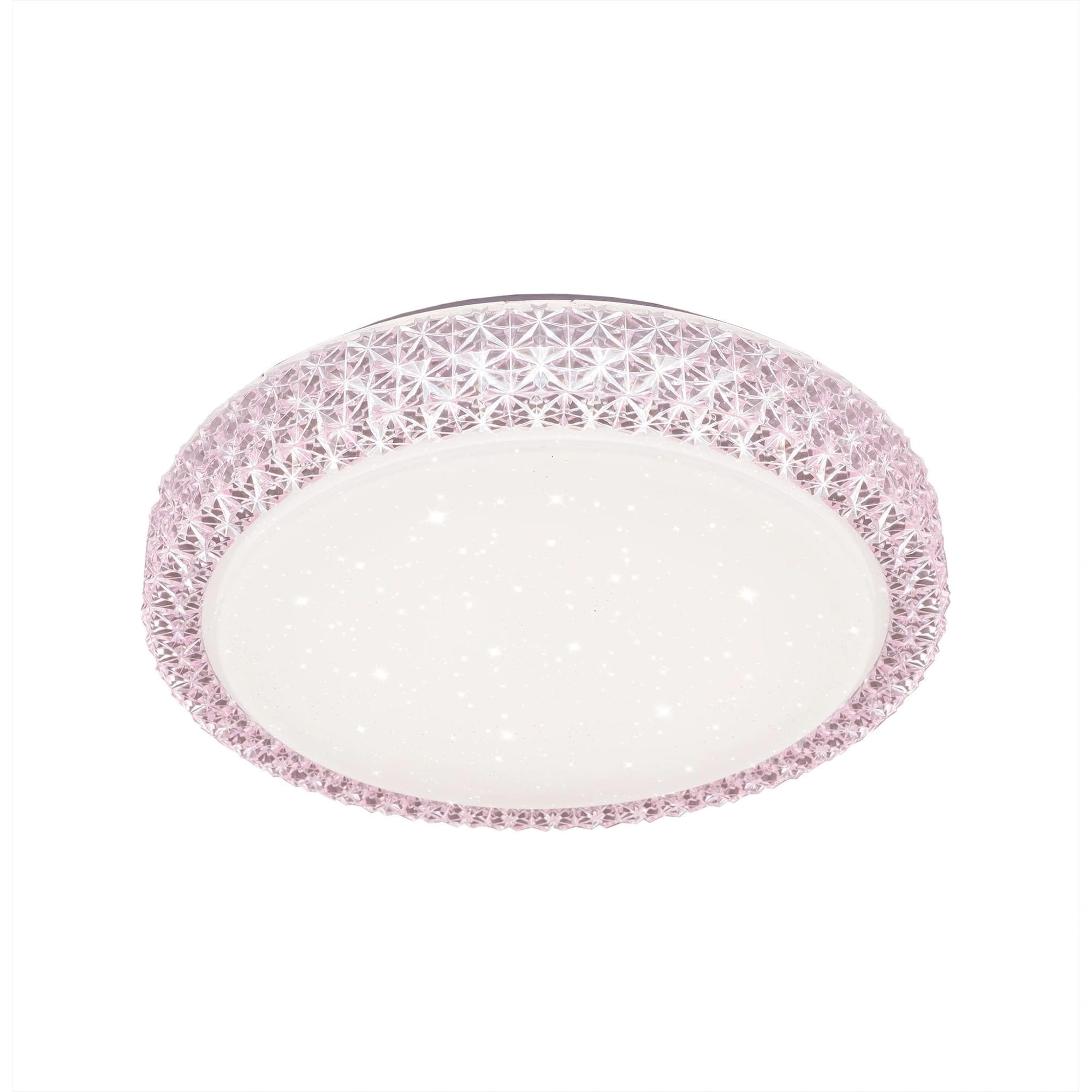 Citilux CL705024 Кристалино Розовый Светильник Настенно-потолочный — миниатюра 1