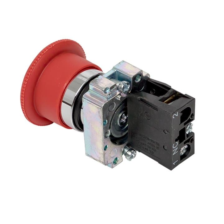 EKF PROxima Кнопка BS542 поворотная красная грибок NC — миниатюра 7