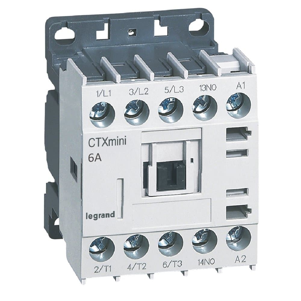 Legrand CTX3 Контактор Мини 3P 6A 1но ~24В 417000
