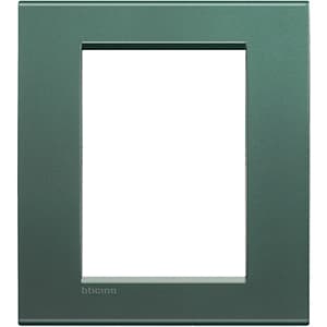BT LL Зелёный шелк Рамка прямоугольная, 3+3 модуля LNA4826PK — миниатюра 1