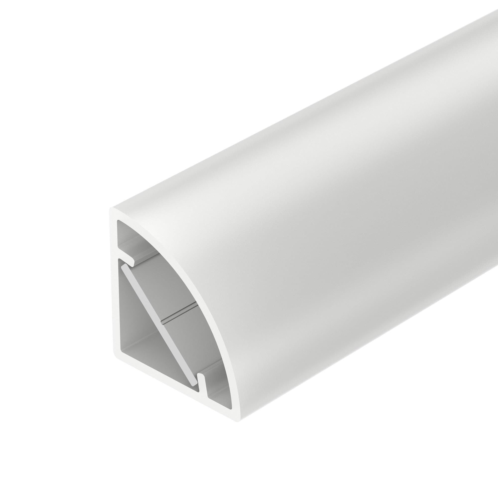 Arlight Профиль WPH-KANT-H16-2000 OPAL (Пластик) 023166