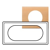 Legrand Celiane Клён Рамка 4/5 мод 069215 — миниатюра 3