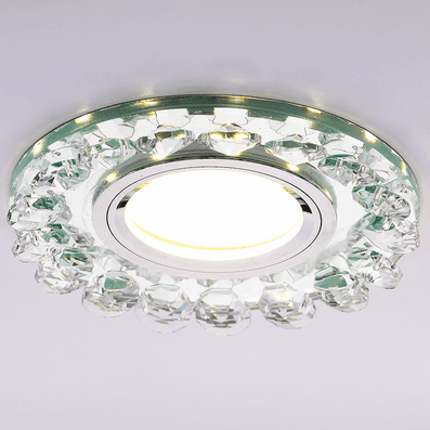 Italmac Bohemia led 51 4 70 Светильник декоративный на зеркальном основании со светодиодной подсветкой, MR16