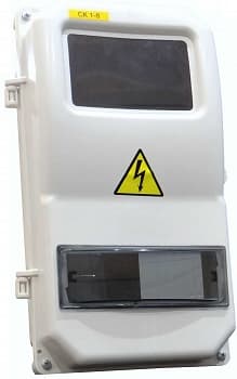 EKF Basic Щит учетный ЩУРн-П 1/8 (366х200х117) IP55