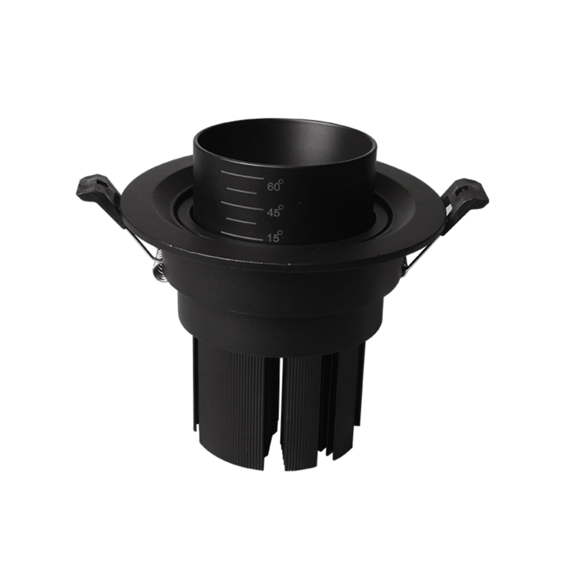 Maytoni Downlight Elem Черный Встраиваемый светильник DL052-L12B3K — миниатюра 4