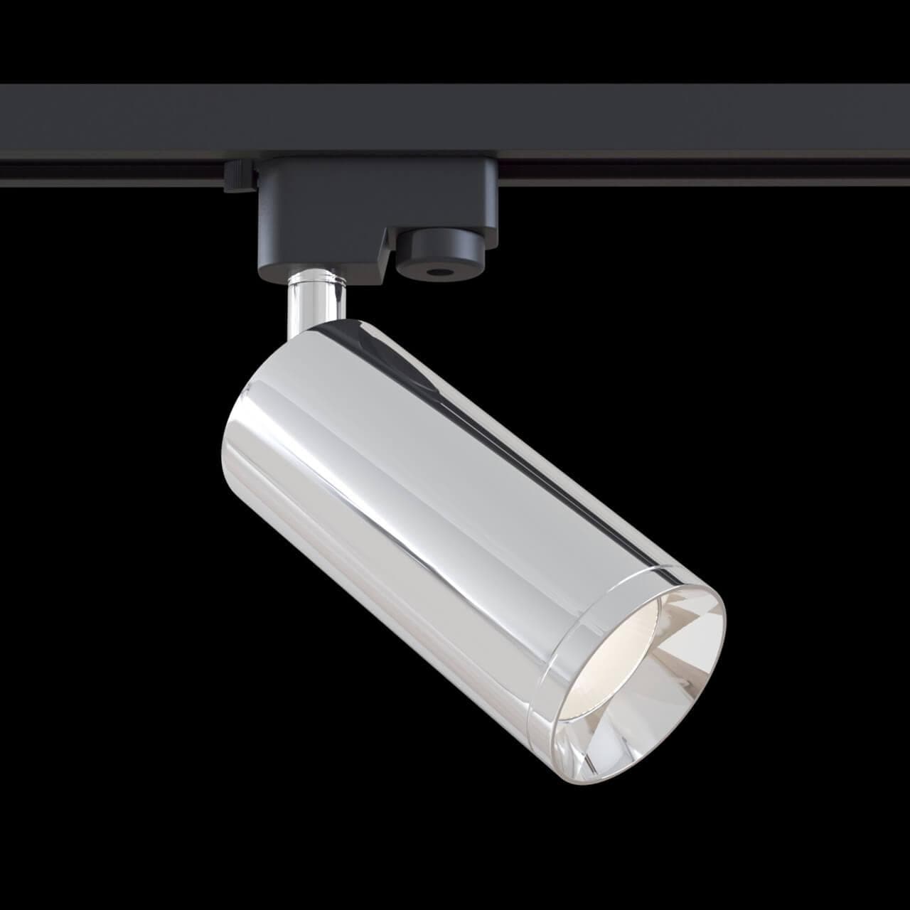 Maytoni Single phase track system Трековый светильник Хром TR004-1-GU10-CH — миниатюра 7
