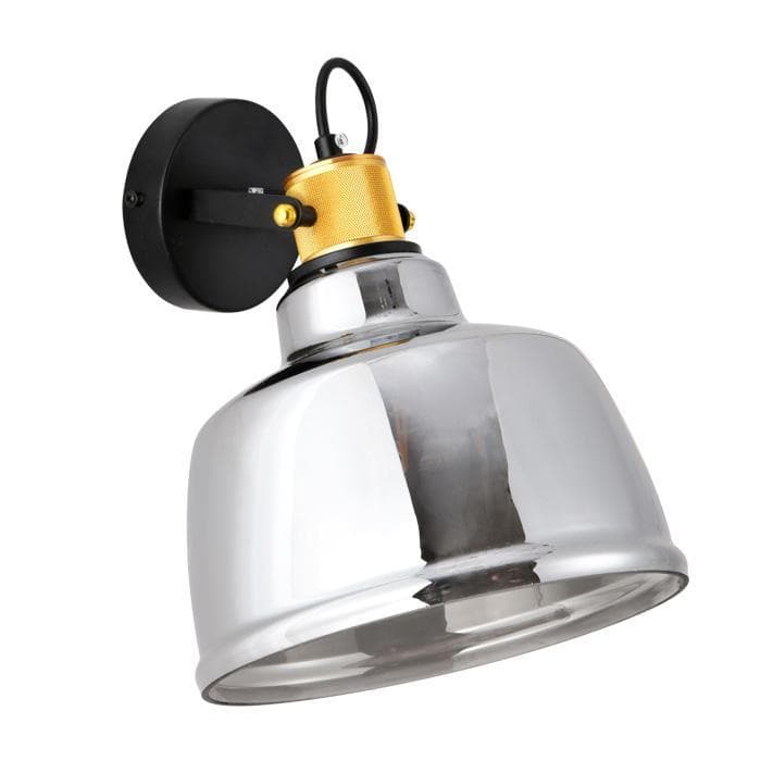 Ambrella Настенный светильник TR3522 SB/SM бронза/дымчатый E27 max 40W 220*280*320 — миниатюра 1