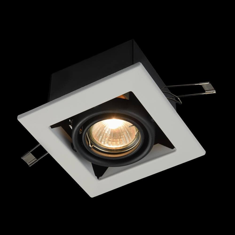 Maytoni DownLight Metal Белый Встроенный светильник 1xGU10 50W DL008-2-01-W — миниатюра 9