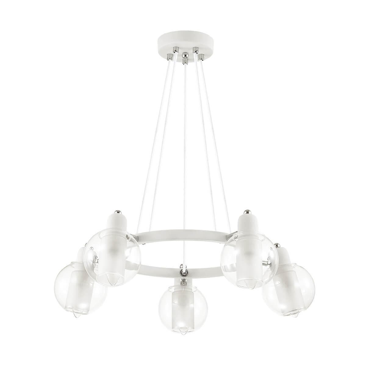 Lumion 3648/5 LN18 110 белый Люстра E14 5*40W 220V RITA — миниатюра 2